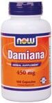 Damiana Leaves 450 mg (100 Caps) NOW Foods