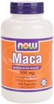 Maca 500 mg (250 Capsules) NOW Foods