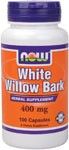 White Willow Bark (400 mg 100 Caps) NOW Foods