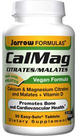 Cal-Mag Citrates (90 tablets) Jarrow Formulas