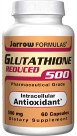 Reduced Glutathione (500 mg 60 capsules) Jarrow Formulas