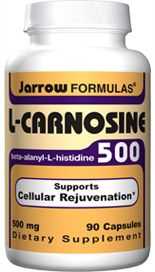 L-Carnosine (500 mg 90 capsules) Jarrow Formulas