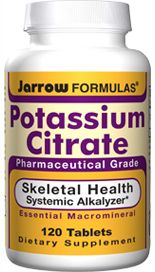 Potassium Citrate (99 mg 120 tablets) Jarrow Formulas