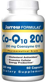 Co-Q10 (200 mg 60 capsules) Jarrow Formulas