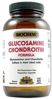 Glucosamine Chondroitin Formula (180 Capsule - Veg) Country Life