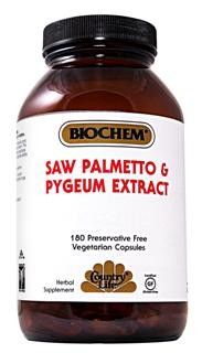 Saw Palmetto & Pygeum Extract (180 Capsule - Veg) Country Life