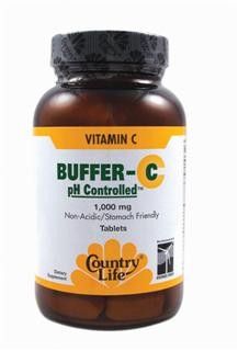 Buffer-C pH Controlled (1000 mg 60 tabs) Country Life