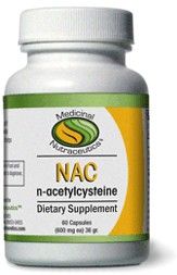 NAC 500mg (60 caps) Medicinal Nutraceutics