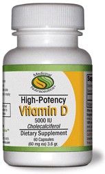 Vitamin D - 5,000 IU (60 caps) Medicinal Nutraceutics