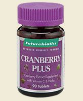 Cranberry Extract Plus C & Herbs (90 tabs) Futurebiotics