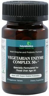 Vegetarian Enzyme Complex 50 Plus (75 tabs) Futurebiotics