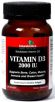 Vitamin D3 2000 IU (120 softgels)