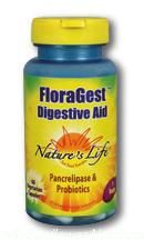 FloraGest Digestive Aid (60 vcaps) Nature's Life