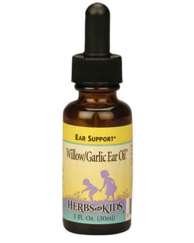 Willow/Garlic Ear Oil (1 fl.oz) Herbs for Kids