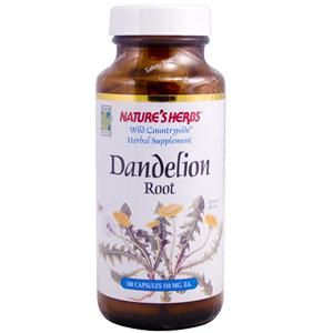 Dandelion Root Capsules (100 Caps) Nature's Herbs