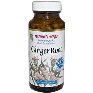 Ginger Root (550 mg 100 Caps) Nature's Herbs