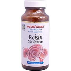 Reishi Mushroom (100 Caps) Nature's Herbs