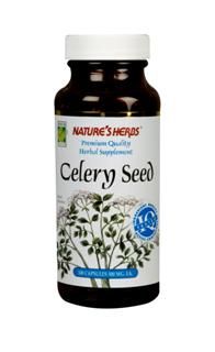 Celery Seed Capsule (50 mg 100 Caps) Nature's Herbs