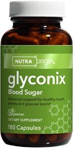Glyconix | Blood Sugar Support (180 caps)* NutraOrigin