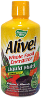 Alive! Whole Food Energizer  Liquid Multi(30oz) Nature's Way