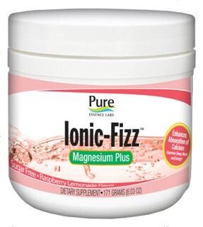 Ionic-Fizz Magnesium Plus Raspberry/Lemonade (171 gm)* Pure Essence Labs
