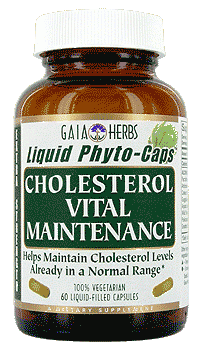 Cholesterol Vital Maintenance (60 caps)* GAIA Herbs