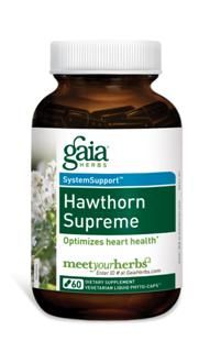 Hawthorn Supreme  (60 caps)* GAIA Herbs