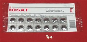 Potassium Iodide Tablets | IOSAT (130 mg, 14 tabs)* Anbex