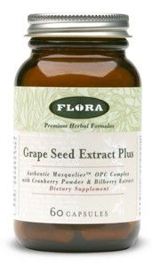 Grape Seed Extract Plus (60 v-caps) Flora