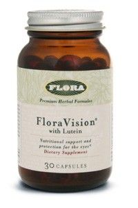 FloraVision with Lutein (30 v-capsules) Flora