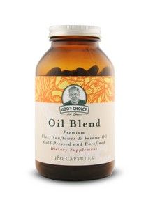Udo's Oil 3-6-9-Blend (180 capsules) Flora Health, Udo's Choice
