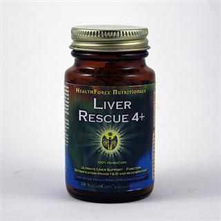Liver Rescue 4 plus (30  vegan capsules)* HealthForce Nutritionals