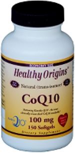 CoQ10 Gels 100mg (150 Gels) Healthy Origins