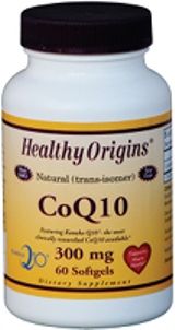 CoQ10 Gels 300mg (60 Gels) Healthy Origins