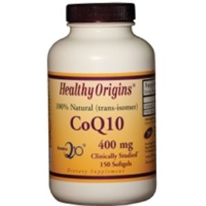 CoQ10 Gels 400mg (150 Gels) Healthy Origins