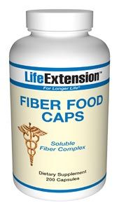 Fiber Food Caps (200 v-caps)* Life Extension