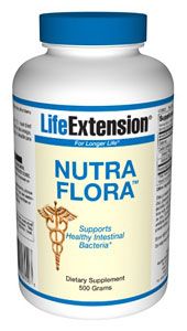 NutraFlora (500 grams powder)* Life Extension
