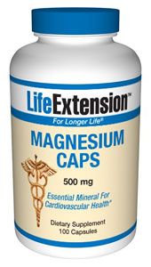 Magnesium Caps (500 mg 100 capsules)* Life Extension