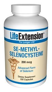 Se-methylselenocysteine (SeMC) (200 mcg 100 vcaps)* Life Extension