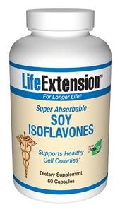 Super-Absorbable Soy Isoflavones (60 capsules)* Life Extension