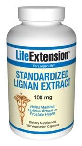 Standardized Lignan Extract (100 vegetarian capsules)* Life Extension
