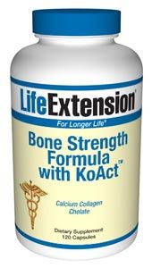 Bone Strength Formula with KoACT (120 capsules)* Life Extension