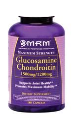 Glucosamine Chondroitin Sulfate (1500mg/1200 mg 180 caps) Metabolic Response Modifiers