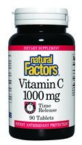 Vitamin C Time Release (1000 mg 90 tablets)* Natural Factors