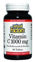 Vitamin C (1000 mg 90 tablets)* Natural Factors