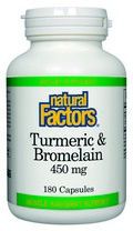 Turmeric & Bromelain (180 capsules)* Natural Factors