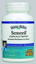 StressRelax Sensoril (60 capsules)* Natural Factors