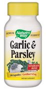 Garlic & Parsley ( 100 capsules )* Nature's Way