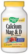 Calcium, Magnesium, Vitamin D  ( 250 capsules )* Nature's Way