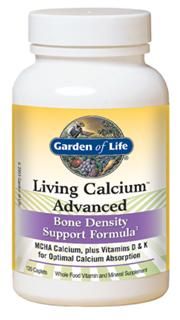 Living Calcium Advanced (120 Caplets) Garden of Life